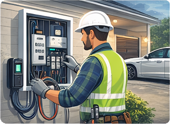 EV Charger Installation Commercial Electric Contracting St Petersburg Florida FL Residential Electrician Commercial Electrician EV Charger Installation Commercial Electric Contracting St Petersburg Florida FL Residential Electrician Commercial Electrician